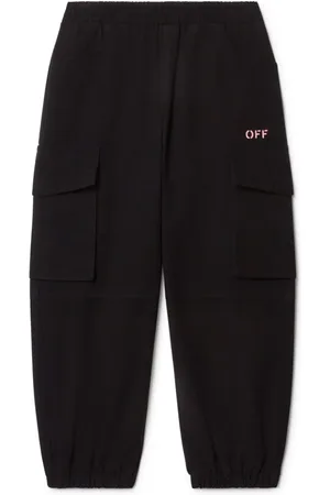 OFF-WHITE Off Stamp cargo track pants