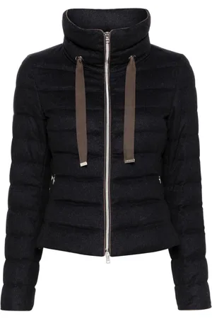 HERNO Stand-up collar padded jacket