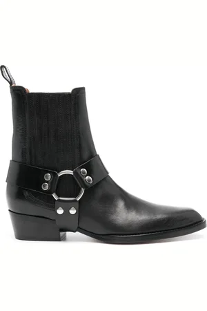 PARIS TEXAS Helena flat ankle boots