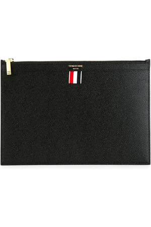 Thom Browne Small leather clutch