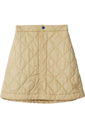 Burberry Diamond-quilted miniskirt