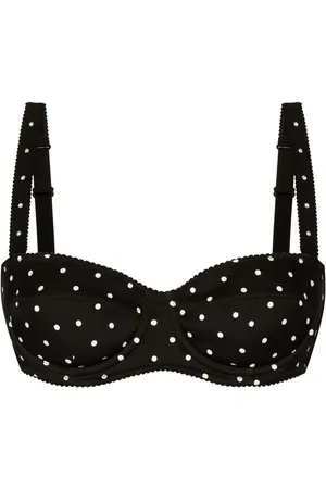 Dolce & Gabbana Polka dot-print balconette bra