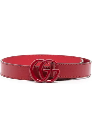 Gucci Double G leather belt