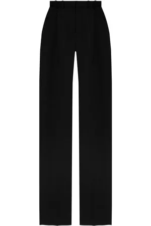 Saint Laurent Grain de poudre wool trousers