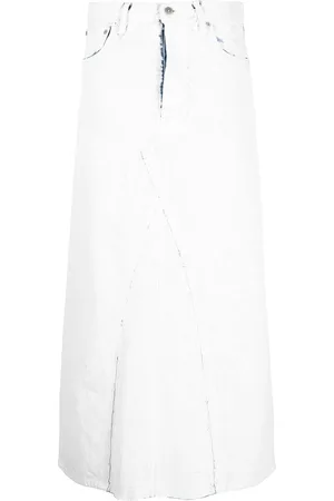 Maison Margiela High-waisted denim skirt