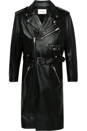 Saint Laurent Leather coat