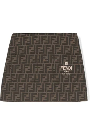 Fendi FF jacquard skirt