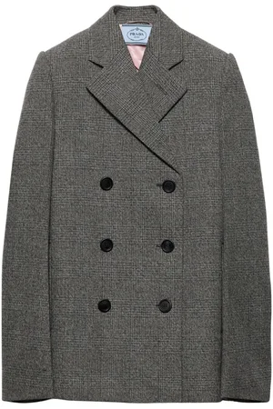 Prada Prince of Wales checked blazer