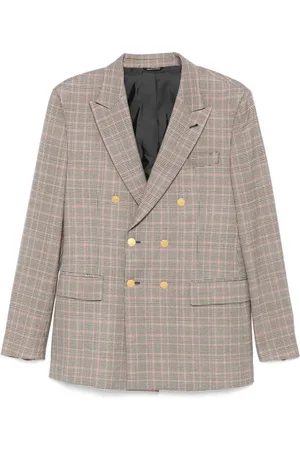 REVERES 1949 Prince of Wales check blazer