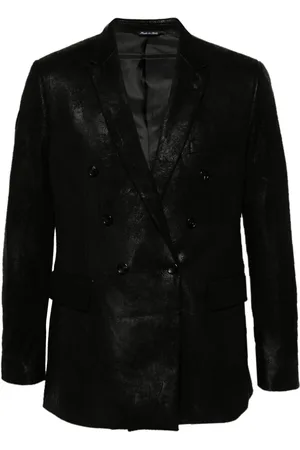 ERALDO Faux-leather blazer