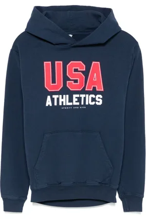 Sporty & Rich Text-print hoodie