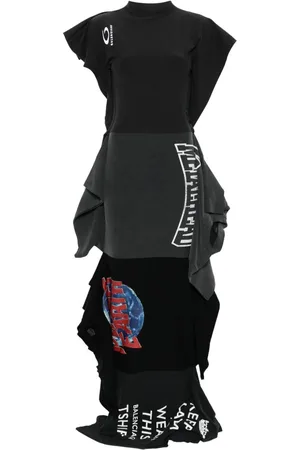 Balenciaga Twisted maxi dress