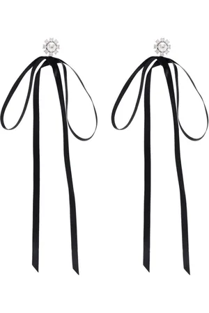Simone Rocha Bow-ribbon earrings