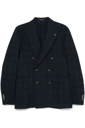 TAGLIATORE Brooch-detail blazer