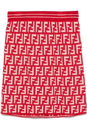 Fendi FF-jacquard skirt
