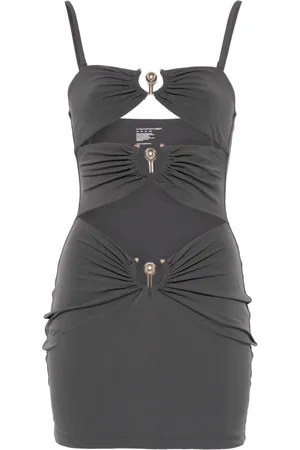 CHRISTOPHER ESBER Pierced-orbit mini dress