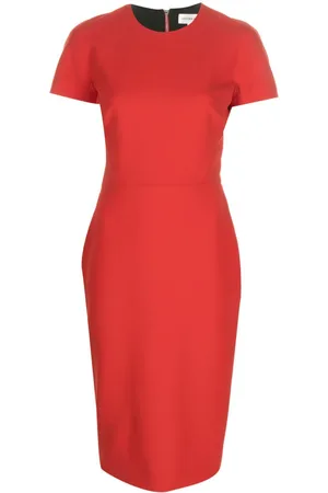 Victoria Beckham Crepe shift dress