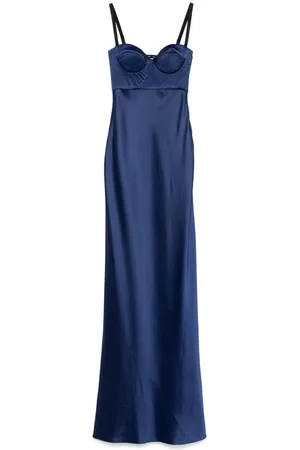 Anna October Matelassé detailed maxi dress