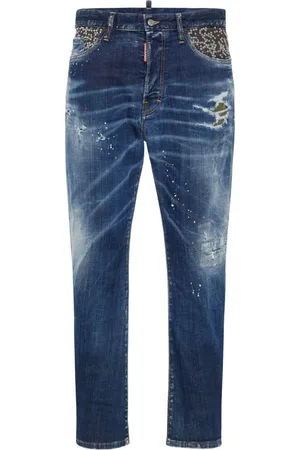 Dsquared2 Distressed straight-leg jeans