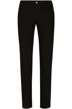 Dolce & Gabbana Logo-appliqué skinny jeans
