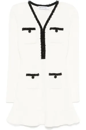 Self-Portrait Knitted mini dress