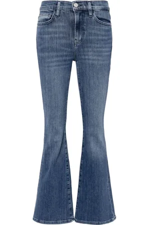 Frame Le Pixie high-flared jeans