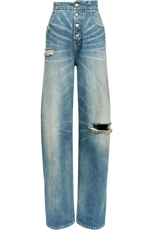 Maison Margiela Distressed straight jeans