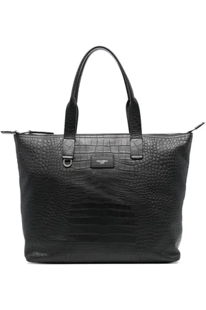 Dolce & Gabbana Crocodile-embossed leather tote bag