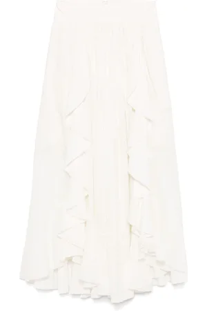 ZIMMERMANN Ruffled maxi skirt