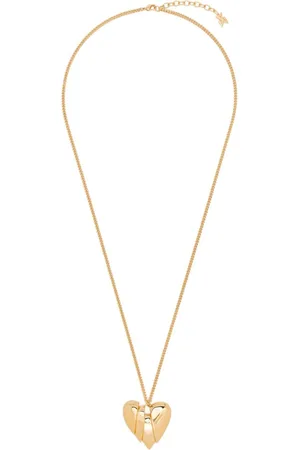Amina Muaddi Heartbreaker necklace