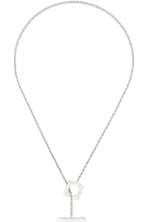 TOM WOOD Square Rope Chain necklace