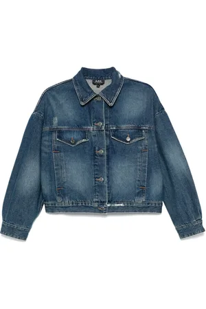 A.P.C. A. P.C. distress denim jacket