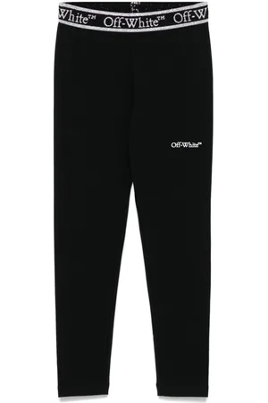OFF-WHITE Logo-waistband leggings