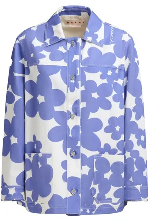 Marni Floral-print shirt jacket