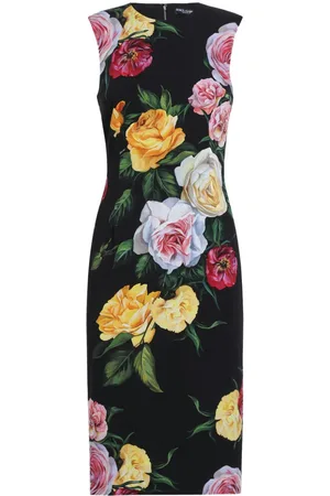 Dolce & Gabbana Floral-print midi dress