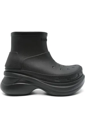 Balenciaga X Crocs ankle boots