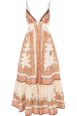 ZIMMERMANN Maxine Plunge maxi dress