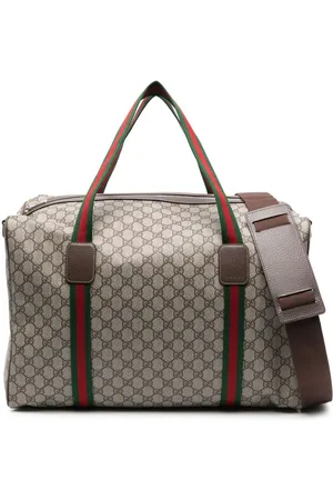 Gucci Large Web-stripe holdall