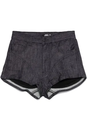 MUGLER Denim shorts