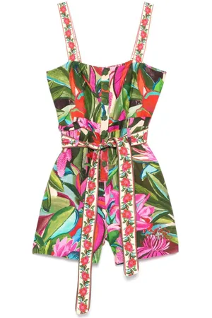 Farm Rio Jardin de Reve jumpsuit