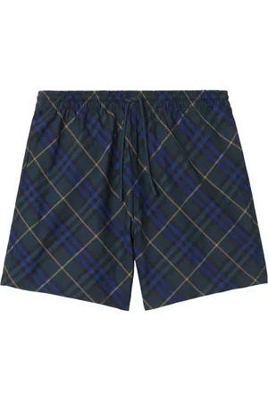 Burberry Checked swim shorts