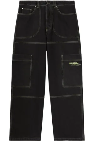 OFF-WHITE Irregular cargo jeans