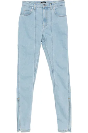 MUGLER Slit jeans