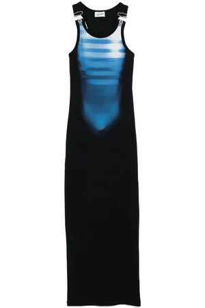 Jean Paul Gaultier Swimsuit-print maxi dress
