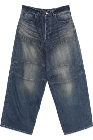 Balenciaga Logo-patch jeans