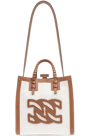 Casadei Logo-patch tote bag