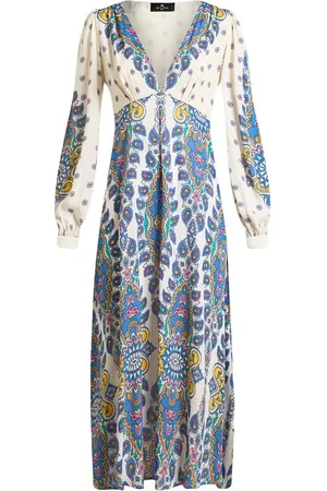 Etro Paisley-print midi dress