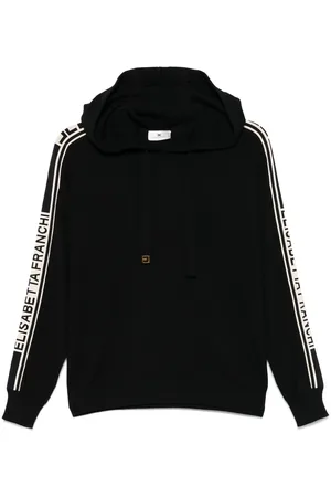 Elisabetta Franchi Contrast-band hoodie