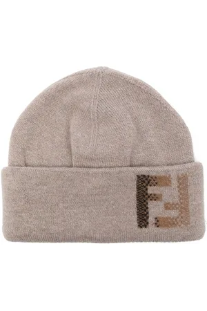 Fendi Jacquard-logo beanie