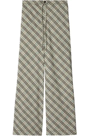 Burberry Checked trousers